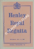Henley Royal Regatta Official Programme - Thursday, July 3rd 1980 by Henley Royal Regatta